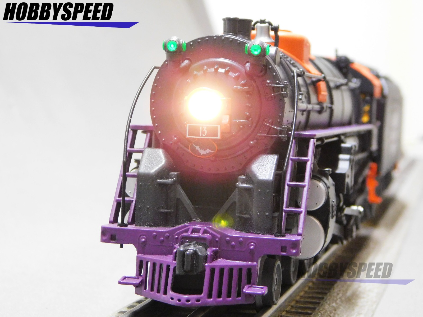 LIONEL WHISPERING RAILS HALLOWEEN LIONCHIEF + J3A HUDSON #13 O GAUGE 2532040 NEW