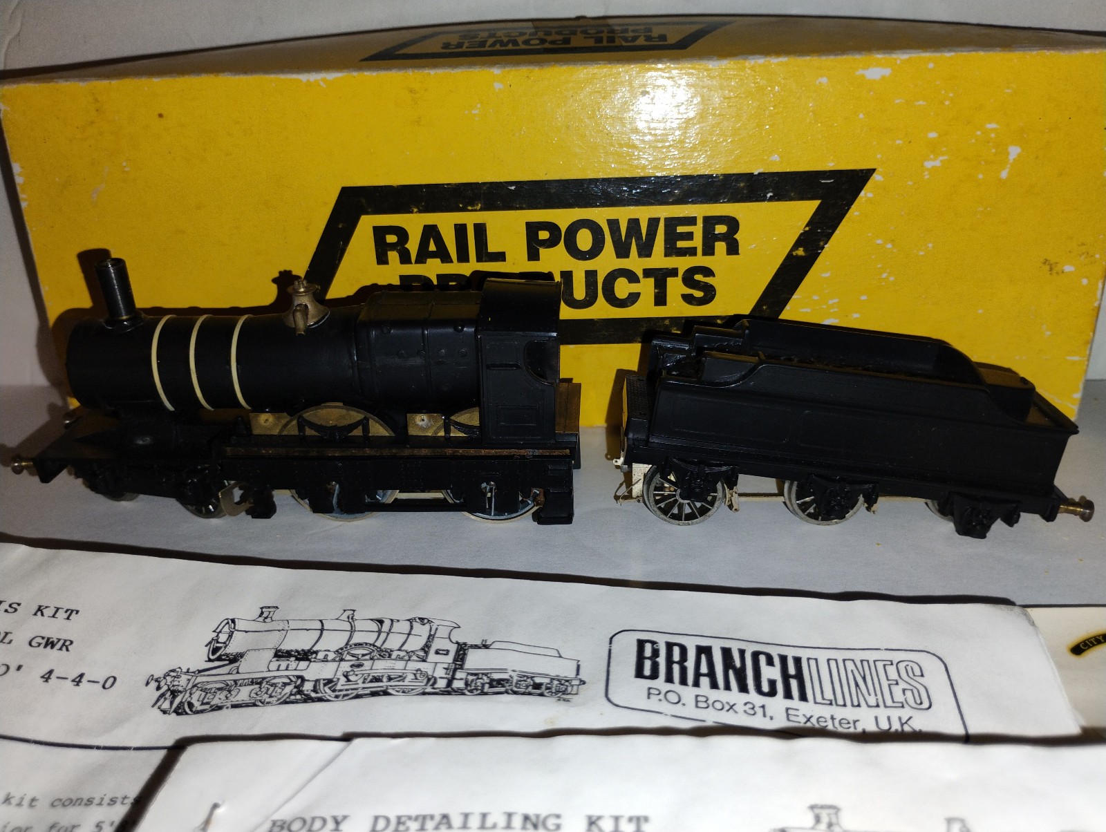 Dapol City of Truro 440, locomotive kit, Branch Lines