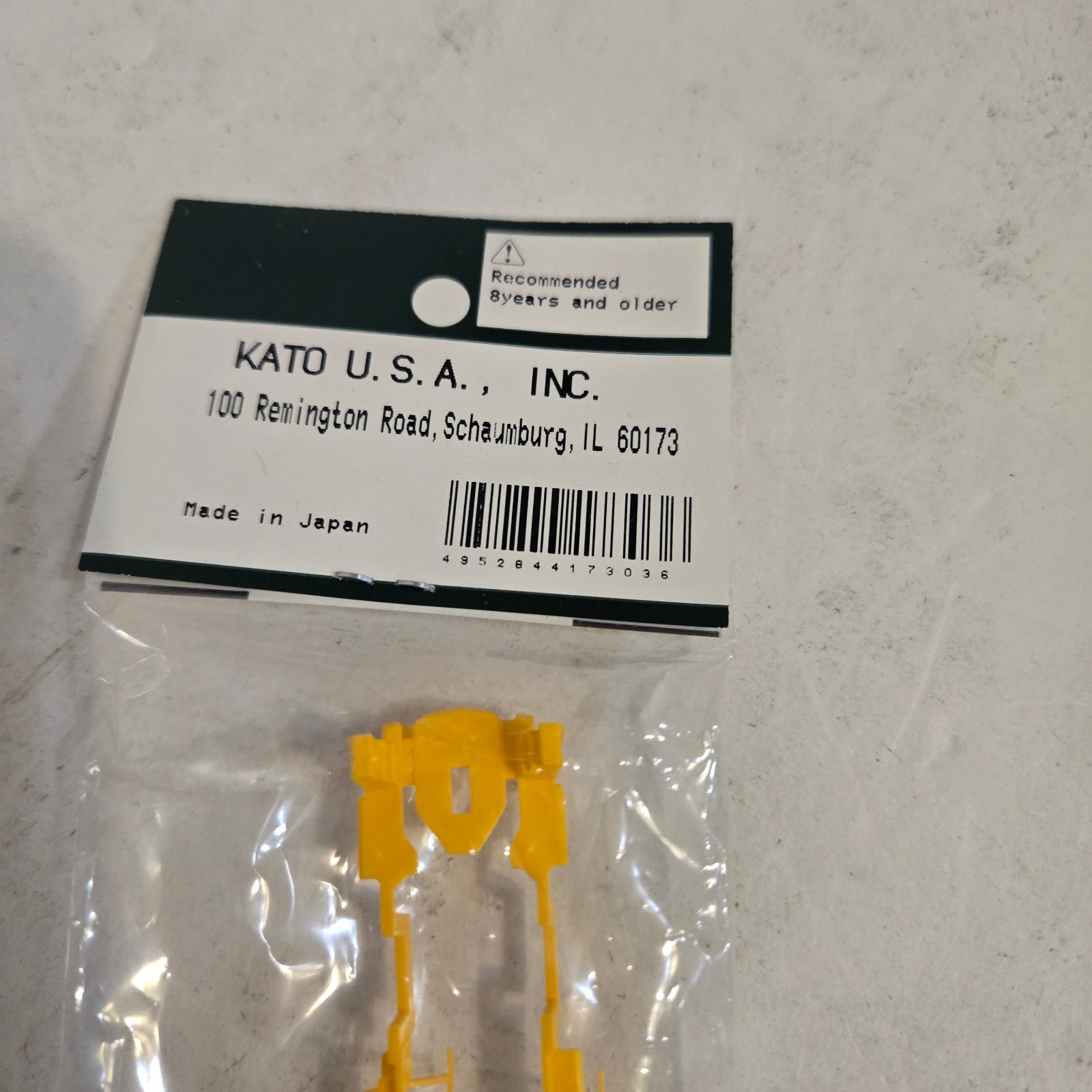 Kato 922176 Yellow SD70 Handrail Set. New. Free Shipping.