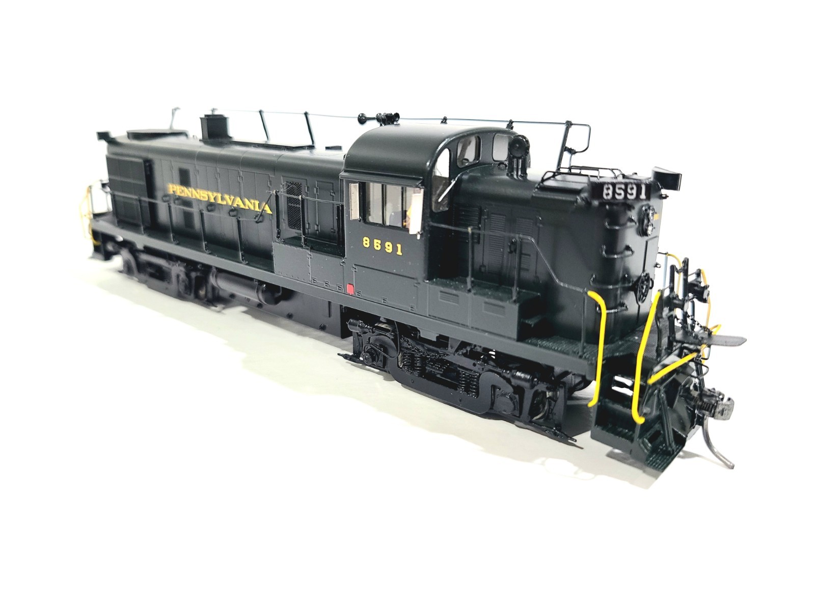 Division Point PRR Alco RS-3 Pennsylvania Railroad #8591 HO Brass #DP-8783.1 DCC