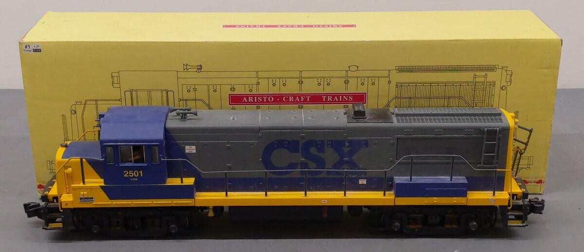 Aristo-Craft 22128 G Scale CSX GE U25B Diesel Locomotive #3416/Box
