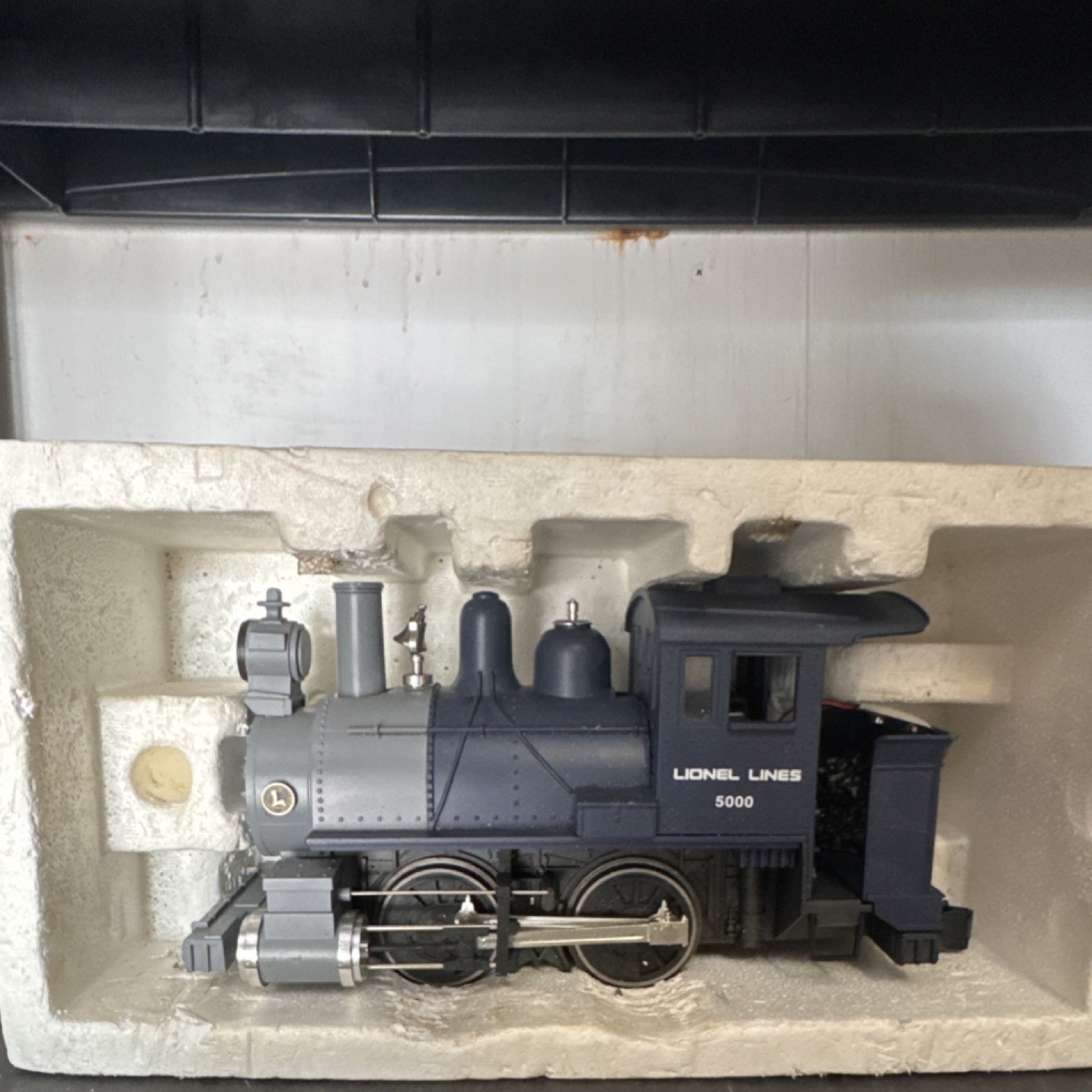 Lionel Steam Locomotive 5000 G Gauge 0-4-0 Blue Gray Lionel Lines Model Railroad