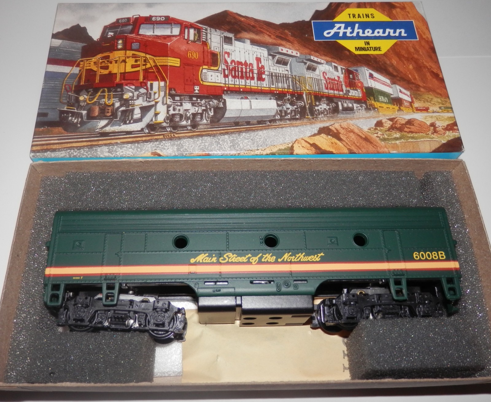 Athearn HO Scale DUMMY Main Street 6008B F7B Loco #3030 – RESTORATION