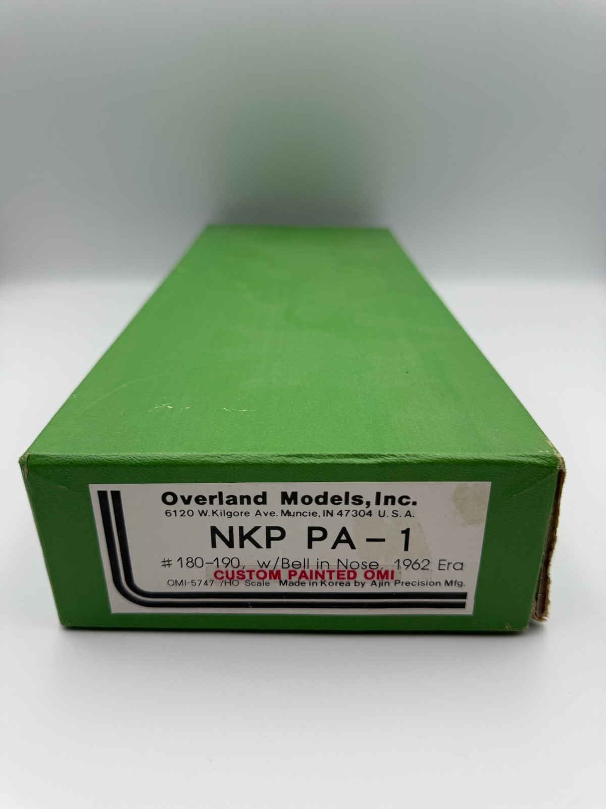 HO Overland Brass OMI-5747 NKP PA-1 # 182 (1962 Era) Factory Finished. IOB.