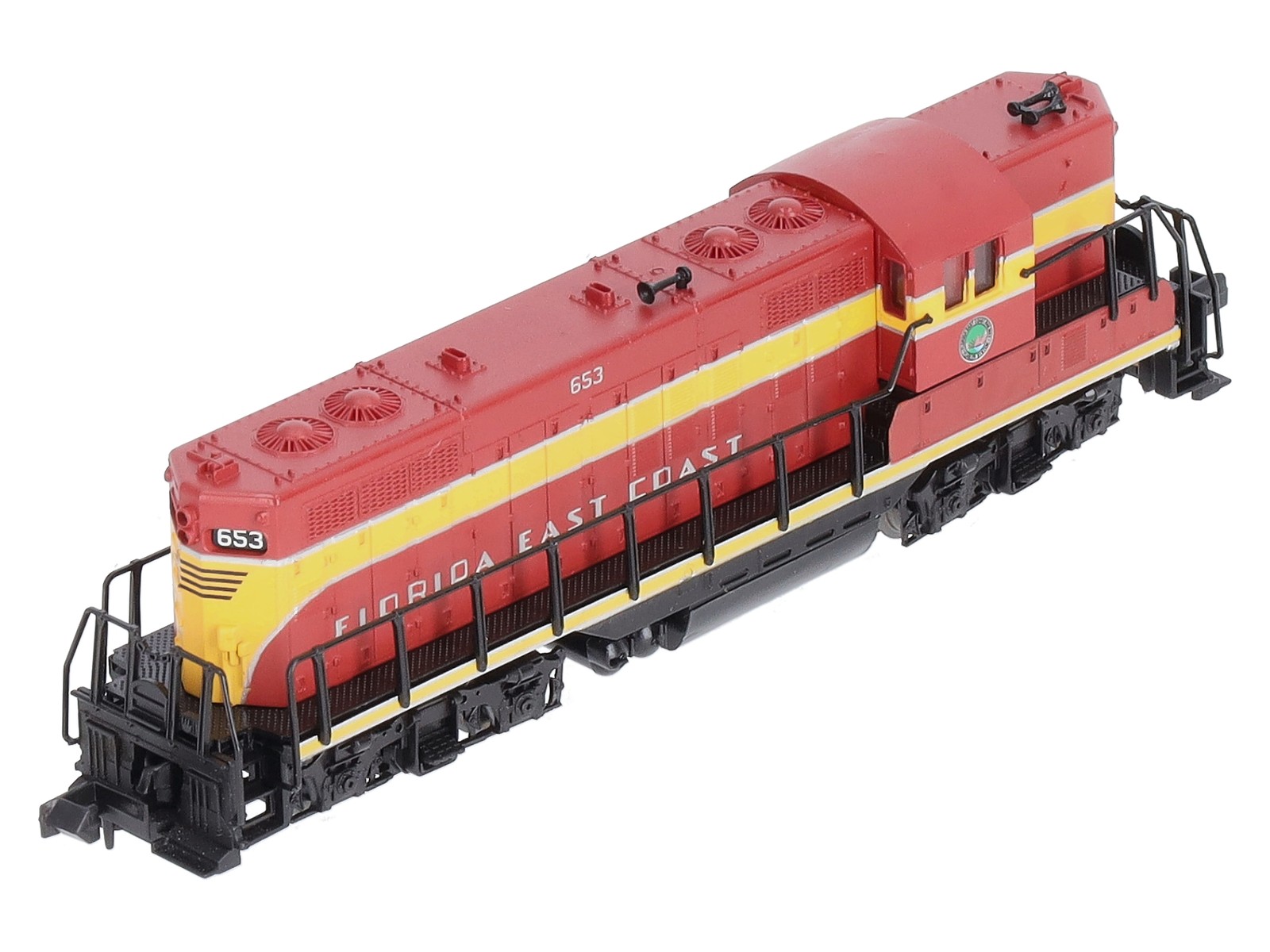 Atlas 48311 N Scale Florida East Coast GP-9 Phase II Diesel Locomotive #653 LN