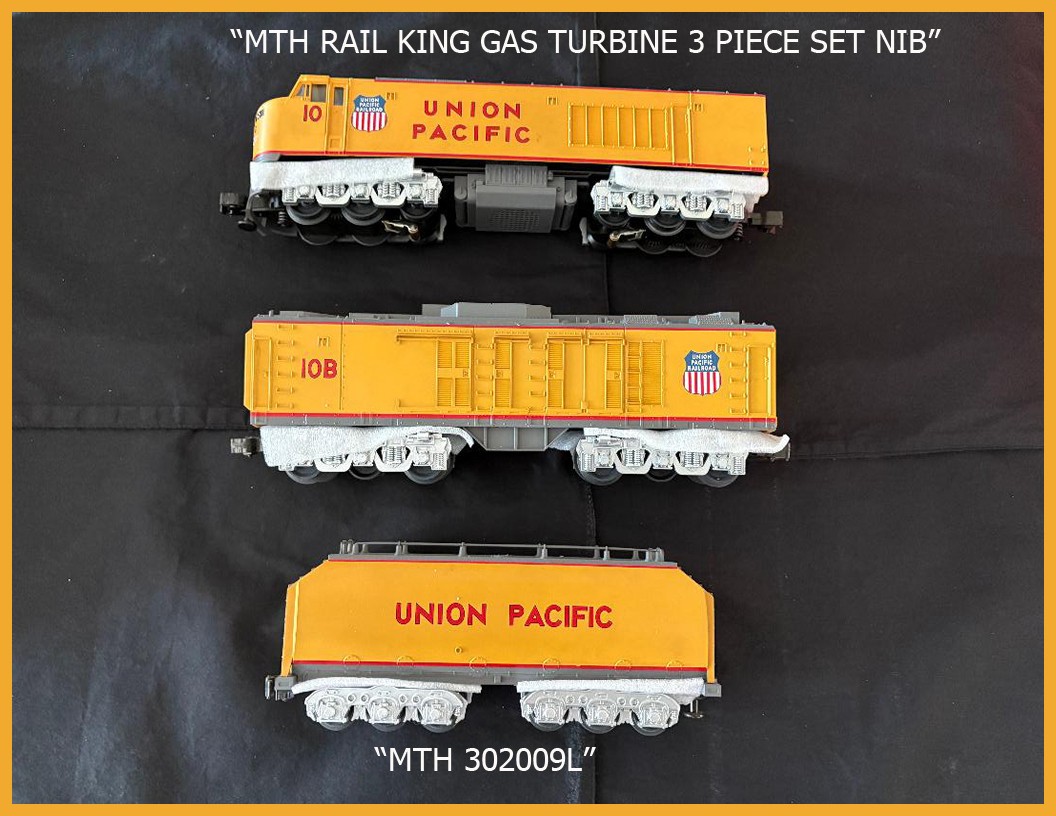 MTH NEW UNION PACIFIC GAS TURBINE #30-2009-1