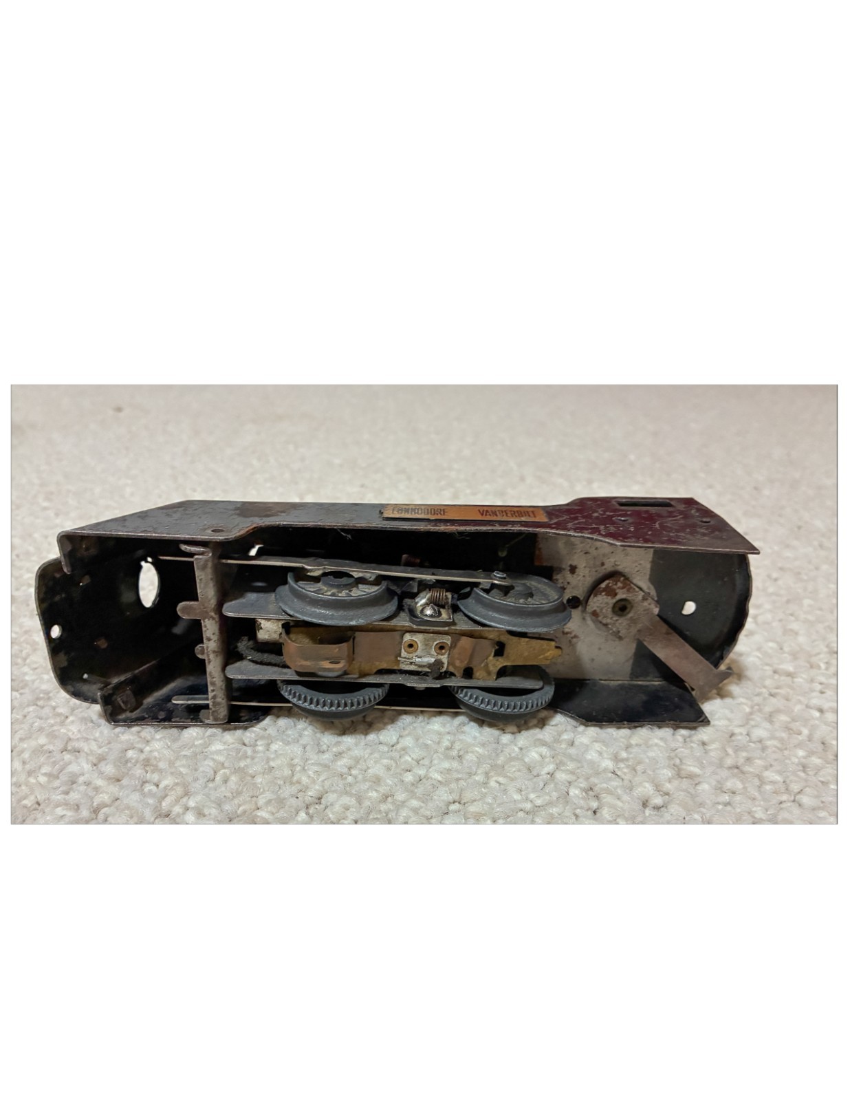 Pre-War, O Gauge, Commodore Vanderbilt 265W Locomotive, Lionel Tender/ Dump Car