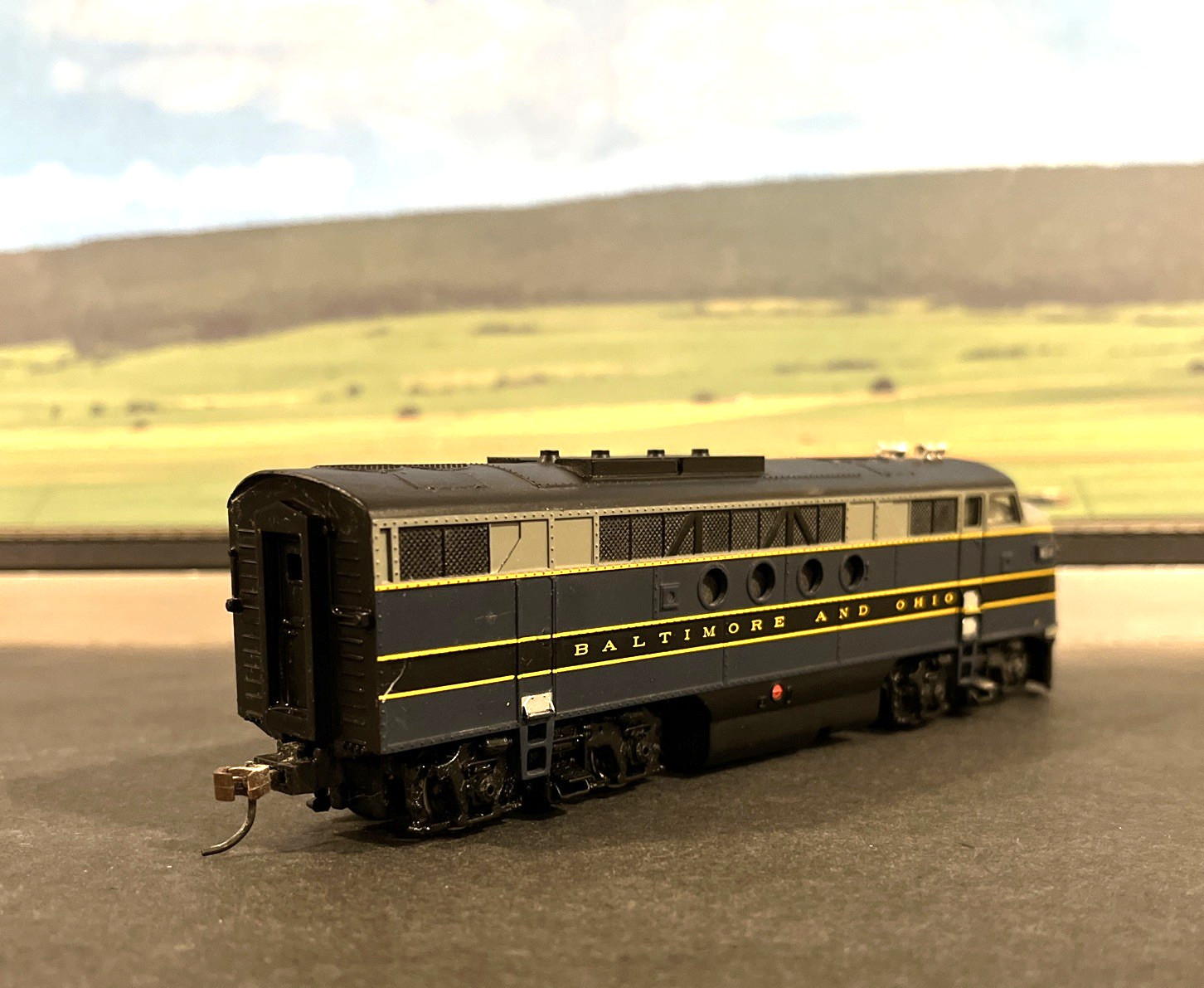 Bachmann EMD FT-A Locomotive Baltimore and Ohio No Number HO Scale DCC on Board