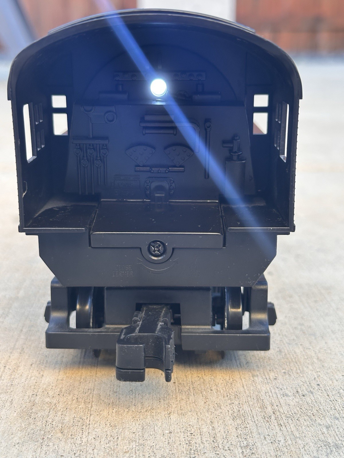 Polar Express Remote Control Steam Locomotive Engine #1225 RC Model 711795