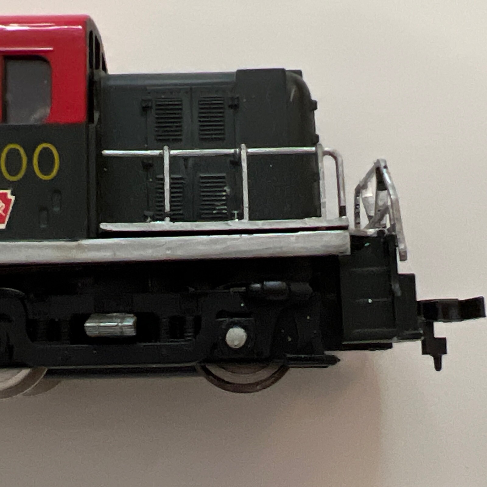 AHM HO Pennsylvania 6500 locomotive Red 2870 Diecast Yugoslavia