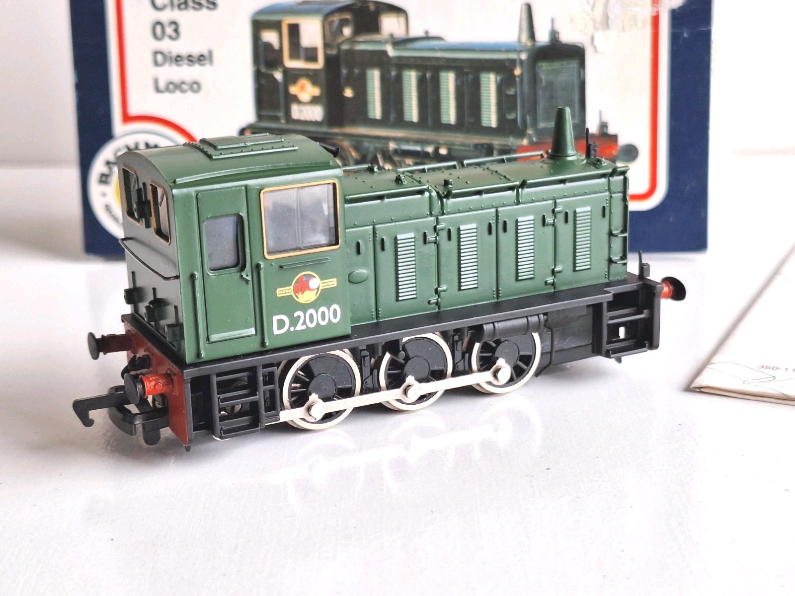 Bachmann 31350, 03 Diesel Loco.New Old Stock.Mint Cond. 2 Rail DC Boxed.OO Scale