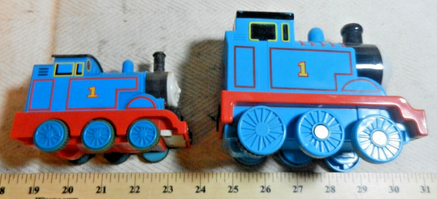 Thomas The Tank Engine Moves Sound Effects 2009 Mattel Toy + friend