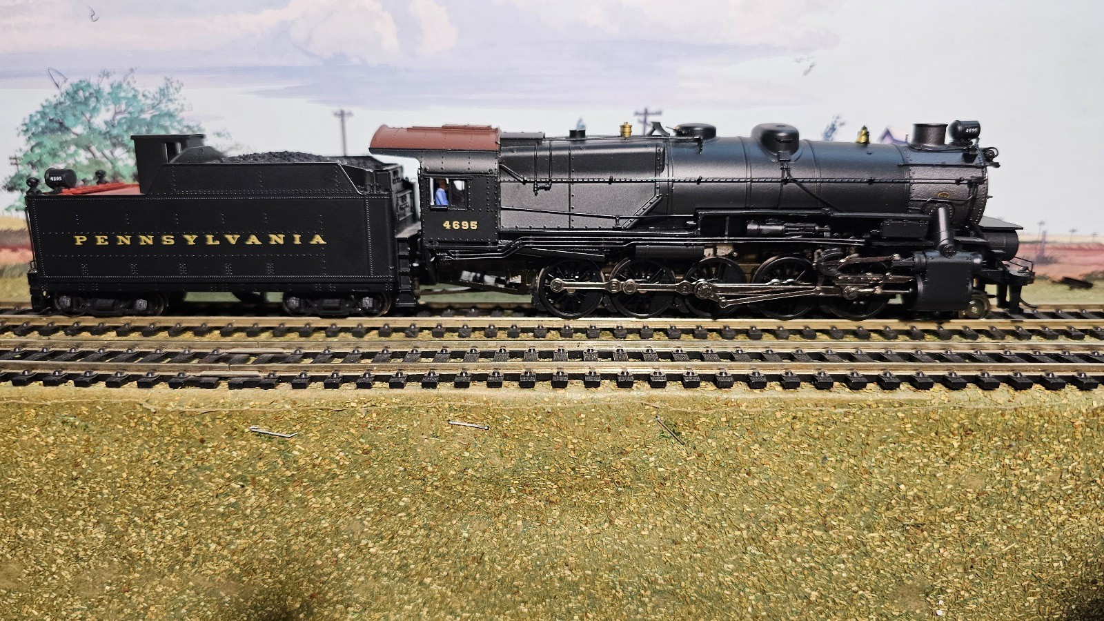 Broadway Limited- HO PRR I1sa 2-10-0 Locomotive w/DCC & SOUND & SMOKE-MINT!!