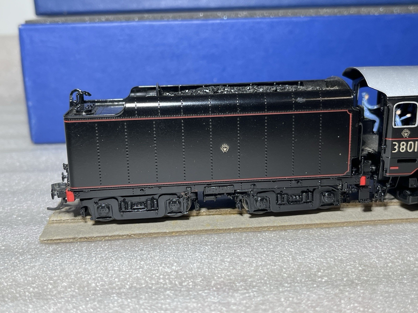 PRECISION SCALE PSM BRASS HO NSWGR 38 Class Loco 3801 Black Lt Ed as NEW NICE