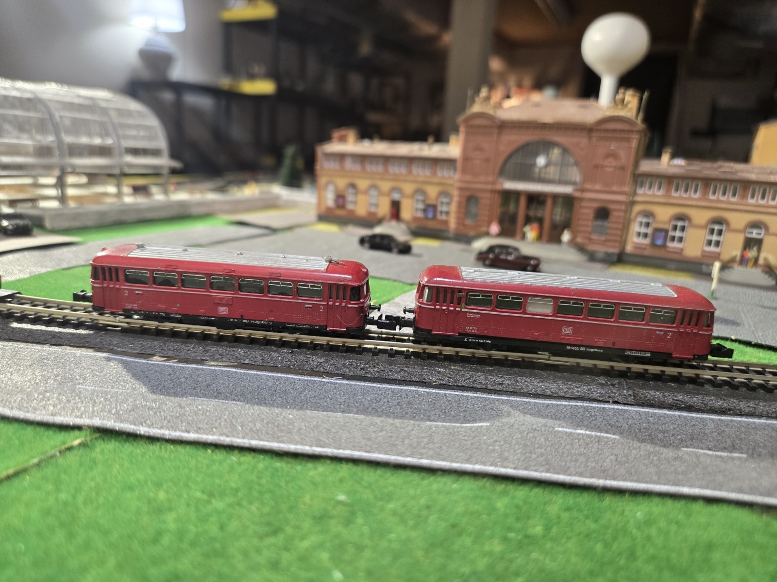 Arnold Rapido Passenger Car European Tram 1 powered 1 unpowered 96 9655 West Ger