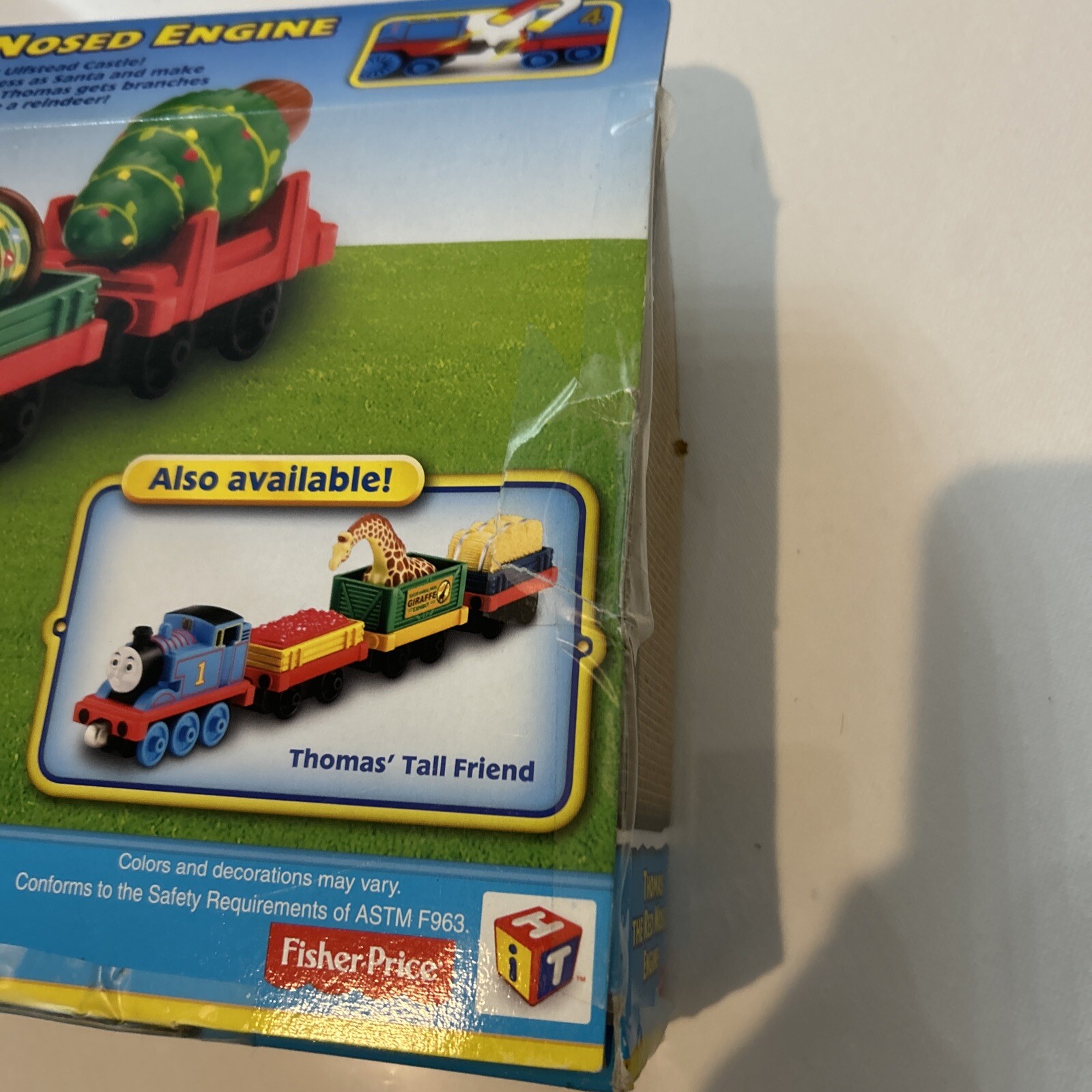 THOMAS Take N Play Thomas the Red Nose Engine Christmas Rare 2013