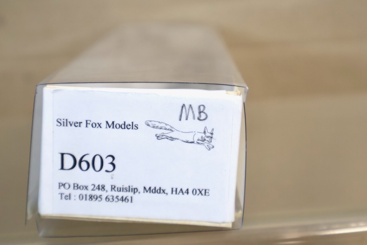 SILVER FOX MODELS KIT BUILT BR WARSHIP CLASS 41 DIESEL LOCO D603 CONQUEST ol