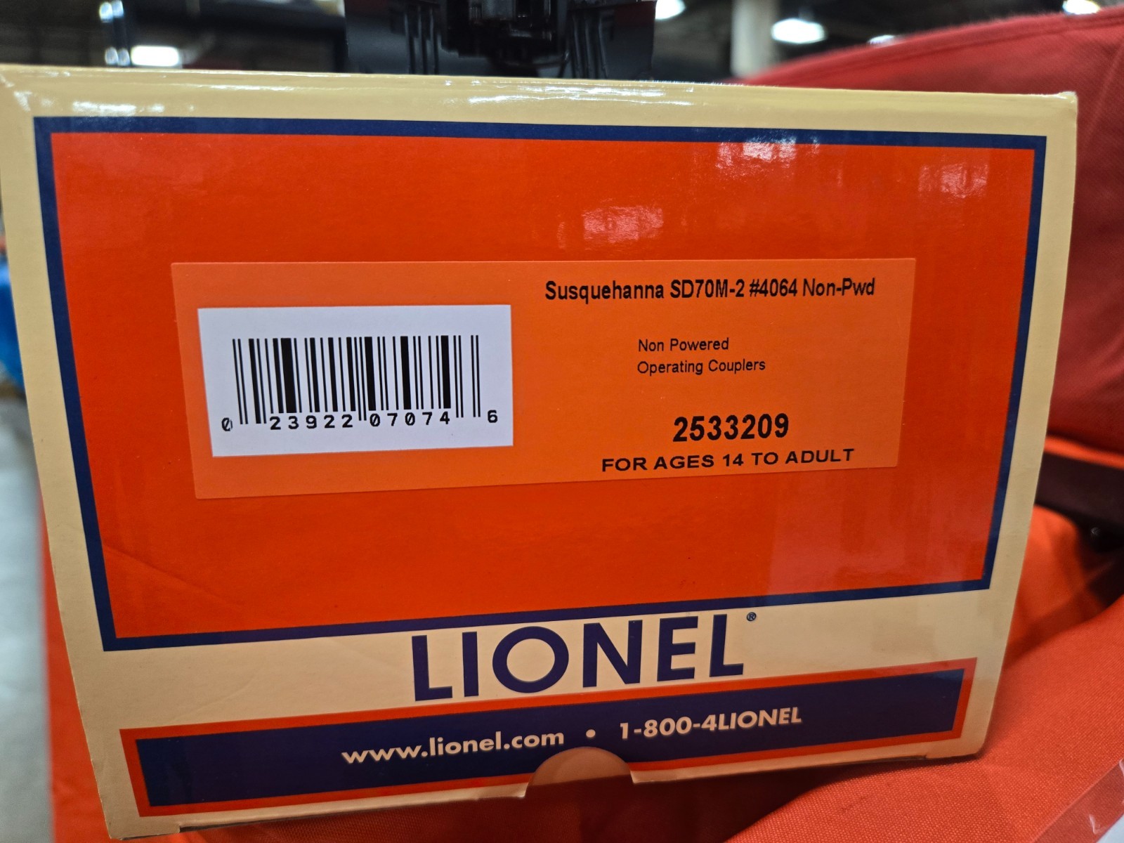 METCA Lionel Susquehanna SD70M-2 Dummy New Sealed Box
