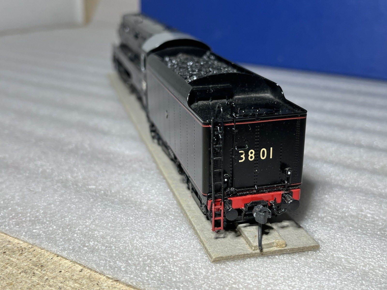 PRECISION SCALE PSM BRASS HO NSWGR 38 Class Loco 3801 Black Lt Ed as NEW NICE
