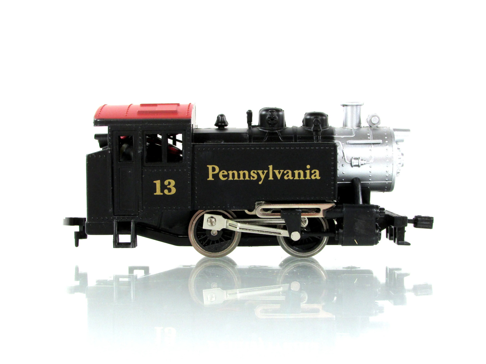 HO Scale ***PENNSYLVANIA*** 0-4-0 Pennsy Steam Switcher #13 — Model Power 6501