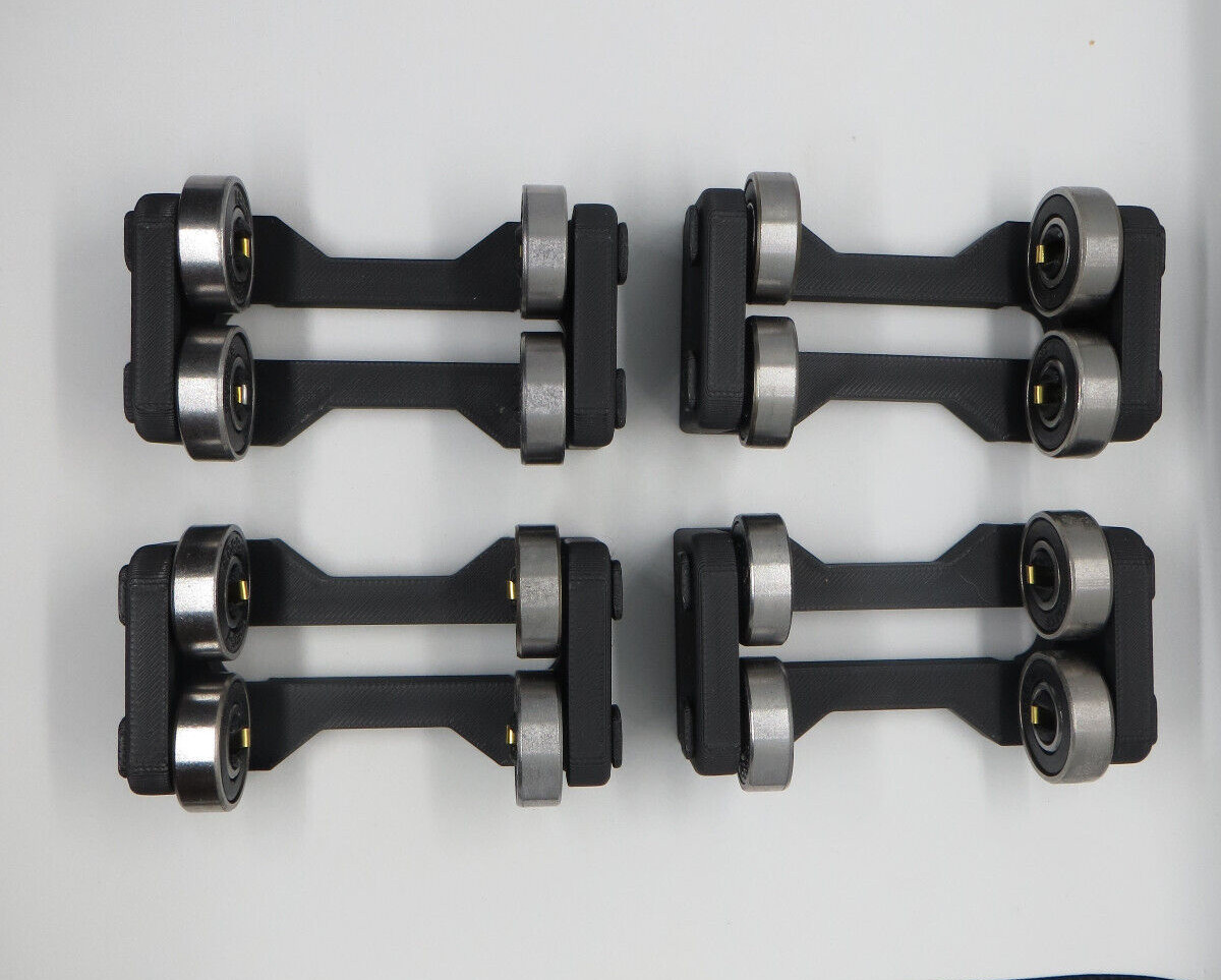 G Scale Rollers 3D Printed for track powerd or battery powered trains