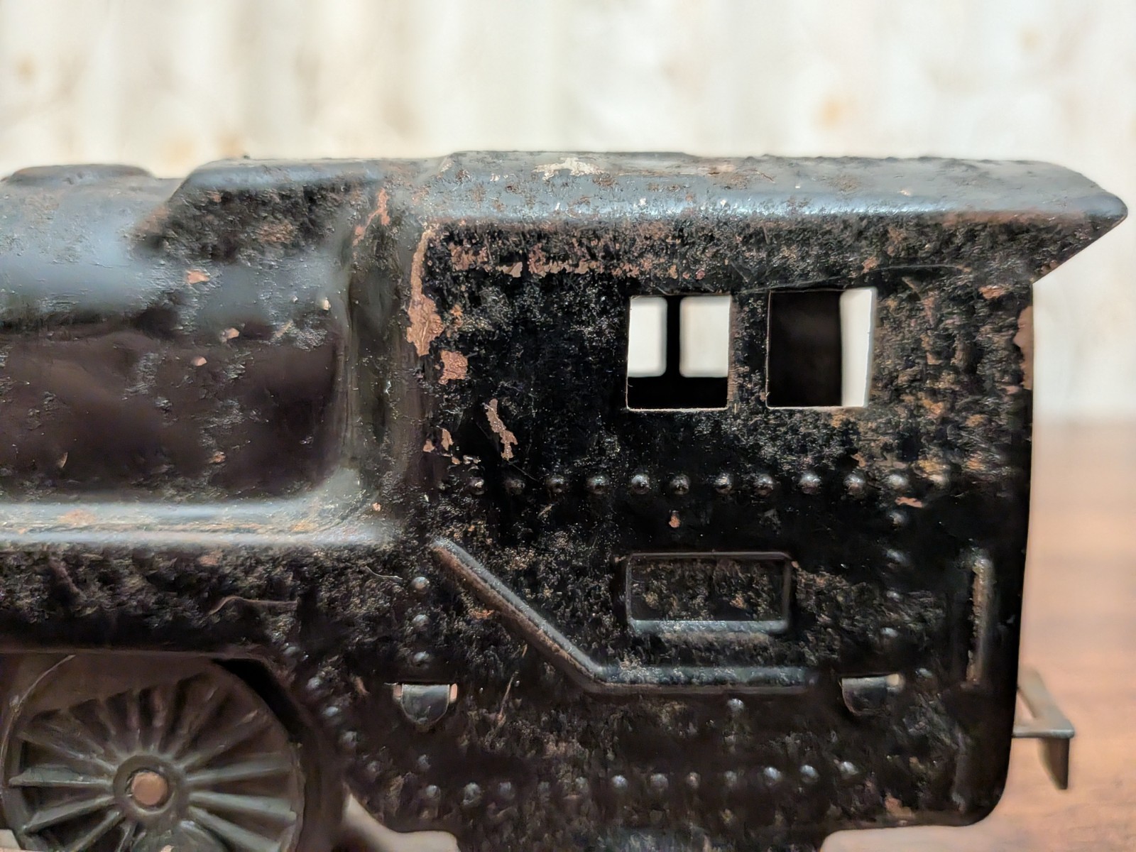 Vintage Marx Pressed Metal Locomotive Train Engine 8.5 O Gauge 1:48