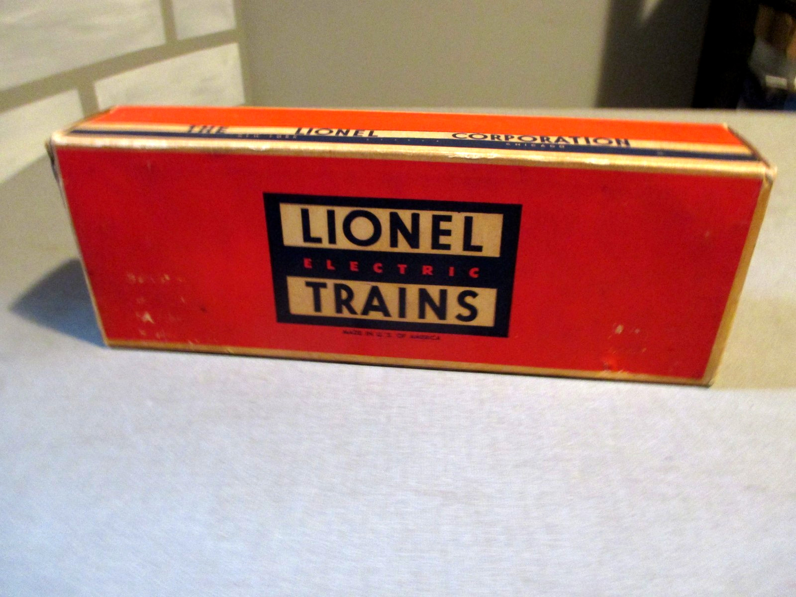 1950’S LIONEL TRAIN NO.6414- AUTOMOBILE CAR-AUTO LOADER- W RARE BOX-EXC- VINTAGE