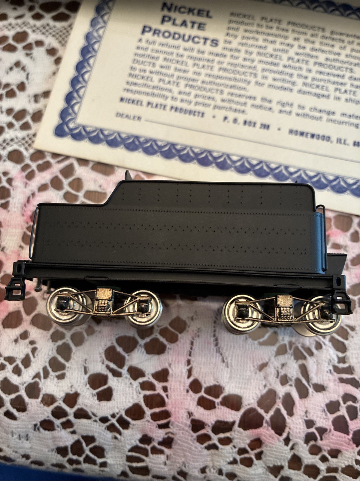 Nickel Plate Products Brass New York Ontario & Western Class U-1 4-6-0 HO Gauge