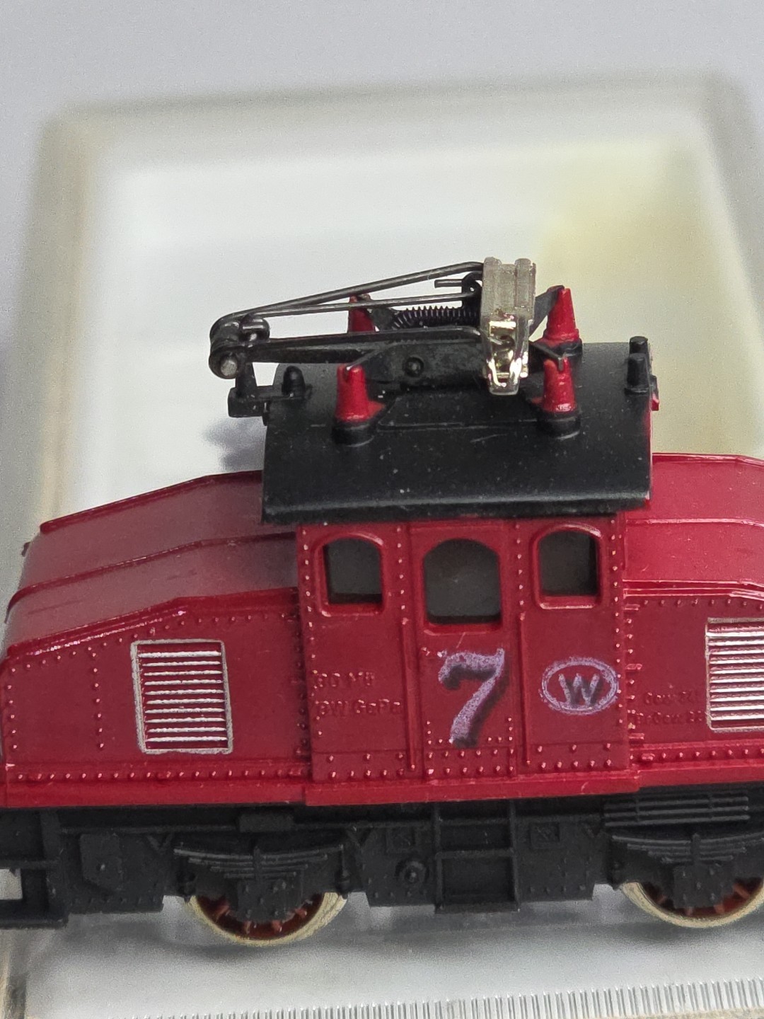 Arnold Rapido N Scale 0244 Electric Locomotive 0-4-0 #7 Private Railway Runs