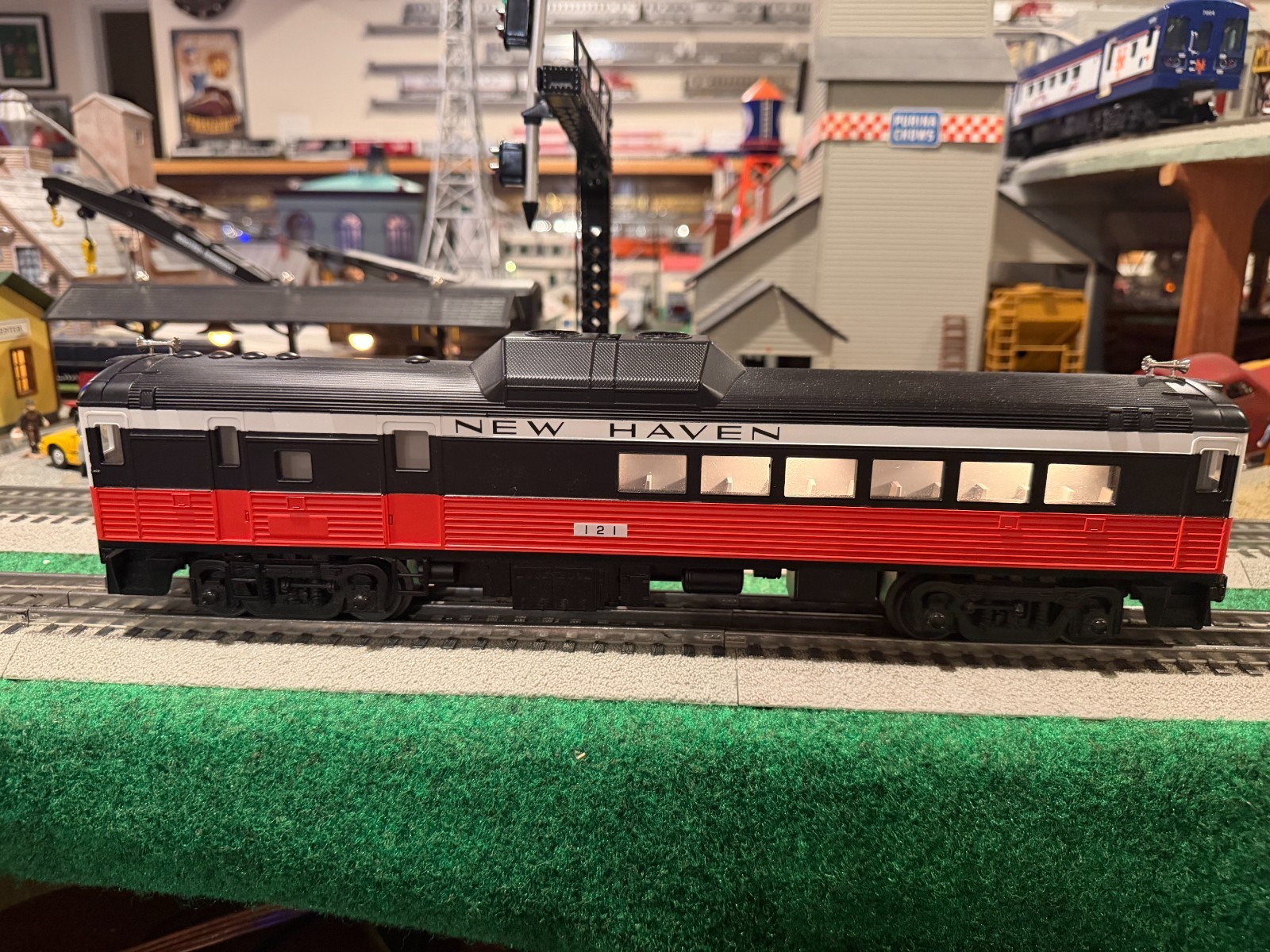 MTH 2231-1 and 2231-3 New Haven RDC 4 car set LN/No Boxes