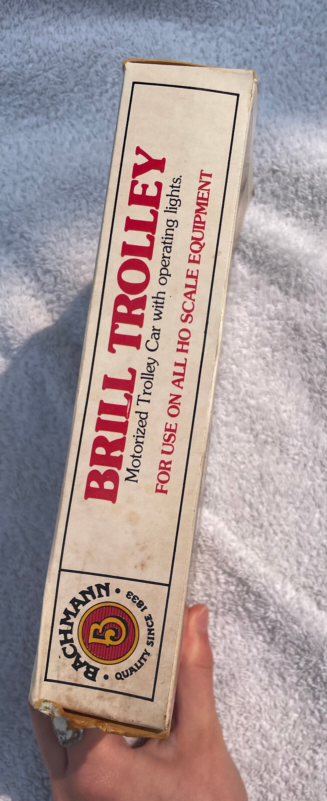 BACHMANN #1312-“South Shore Line Brill Trolley”~HO Scale~IN PACKAGE~READ DESC.