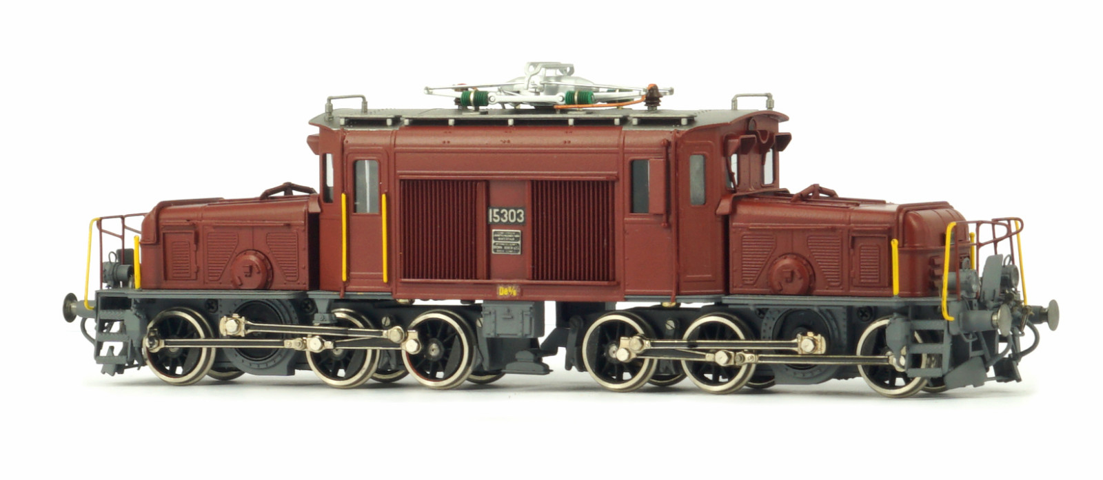 METROPOLITAN SA 757 H0 HO BRASS SBB-CFF Seethal De 6/6 No. 15 301 super brun