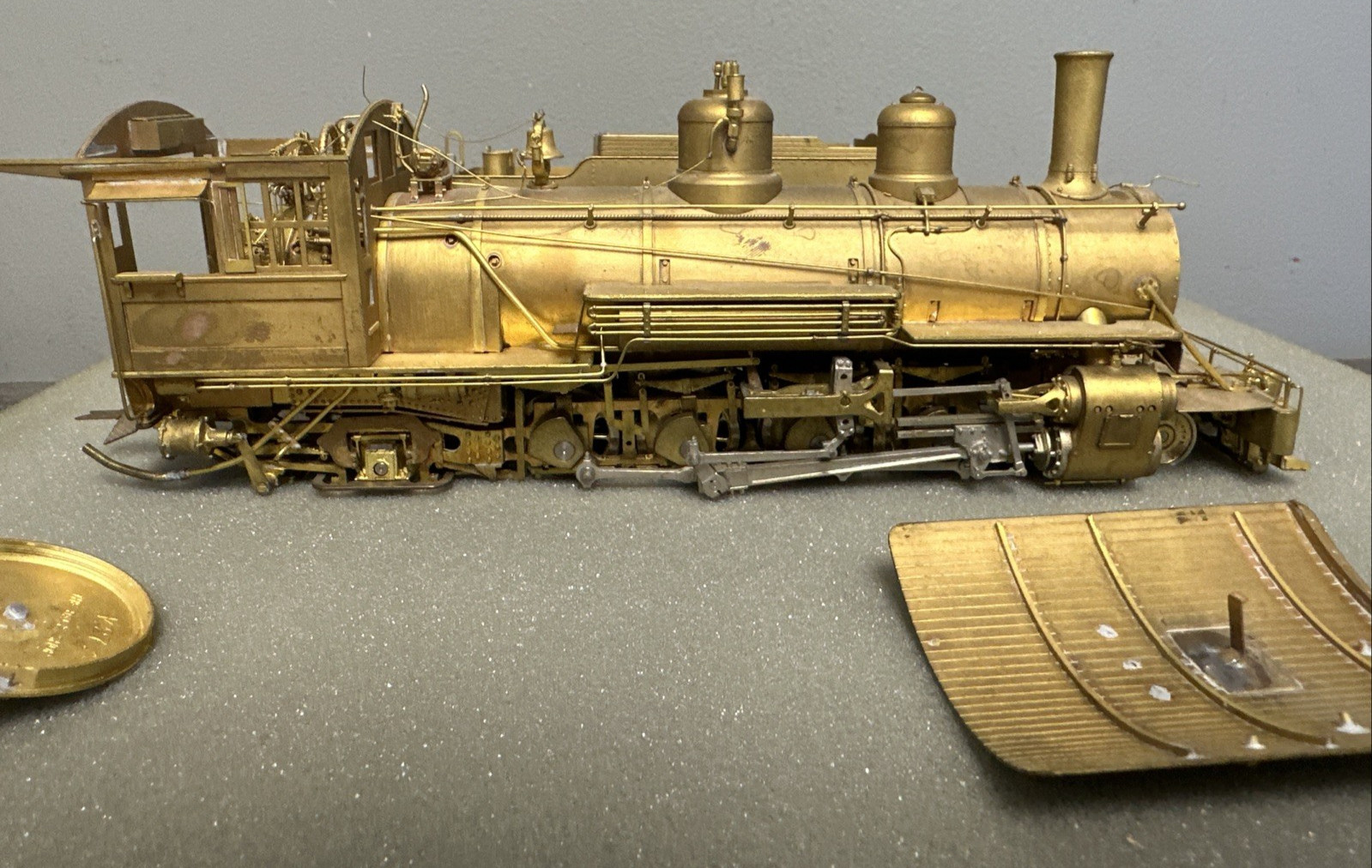 Pacific Fast Mail On3 Brass 2-8-2 K-27 Steam Locomotive D&RGW Unpainted Runs
