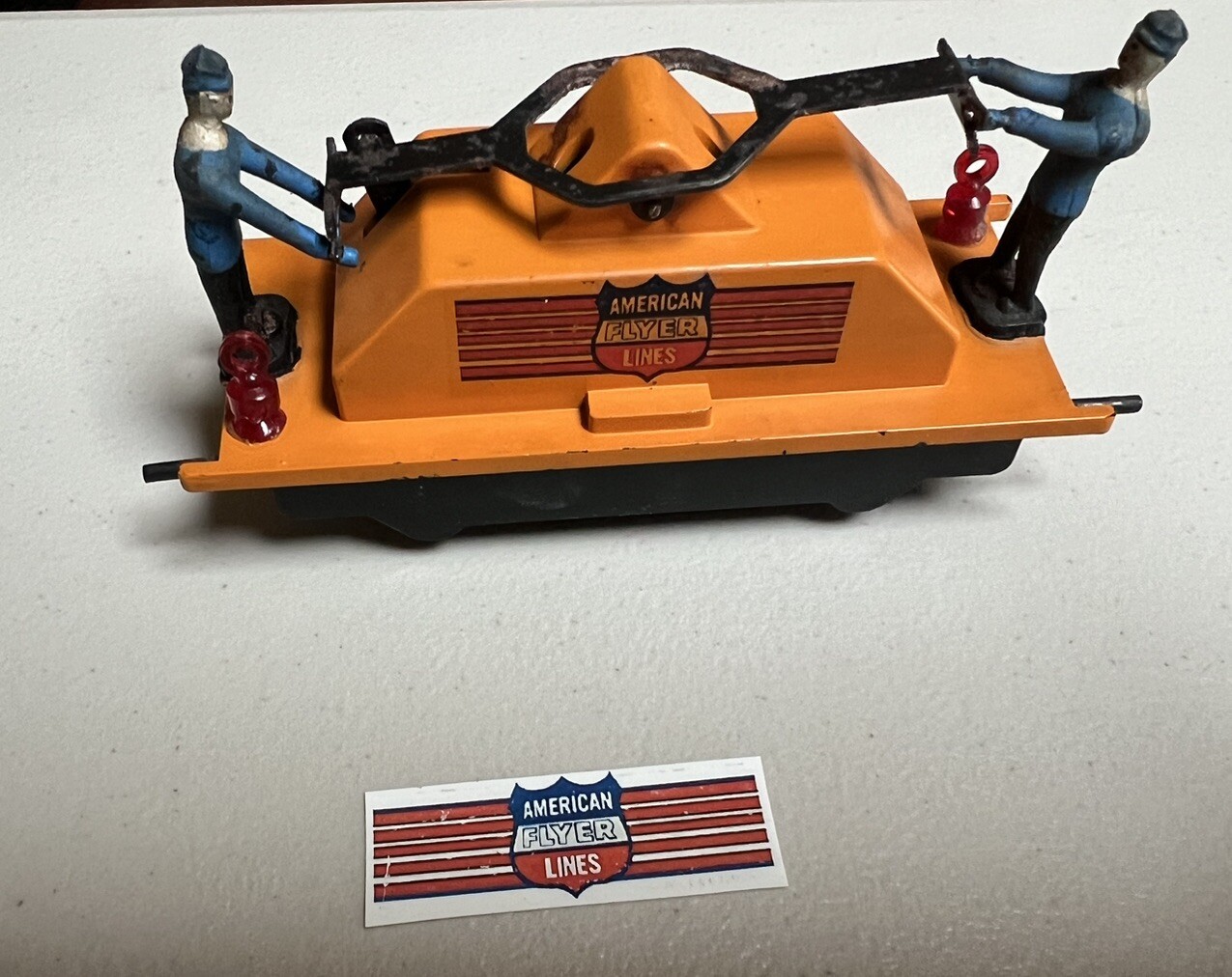AMERICAN FLYER #740 741 Water Decal For Hand Car