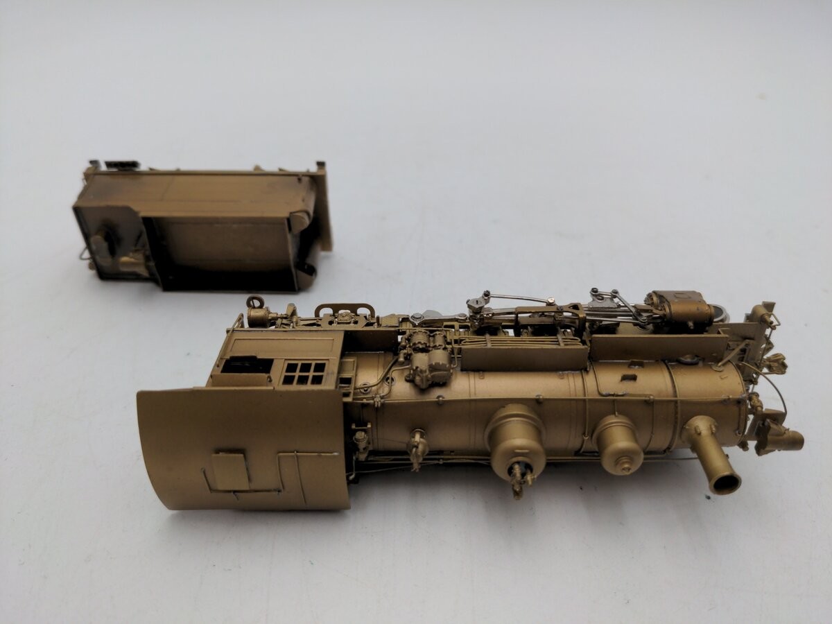 PFM K-27 HOn3 D&RGW 2-8-2 Steam Locomotive w/ Tender -Unpainted EX/Box