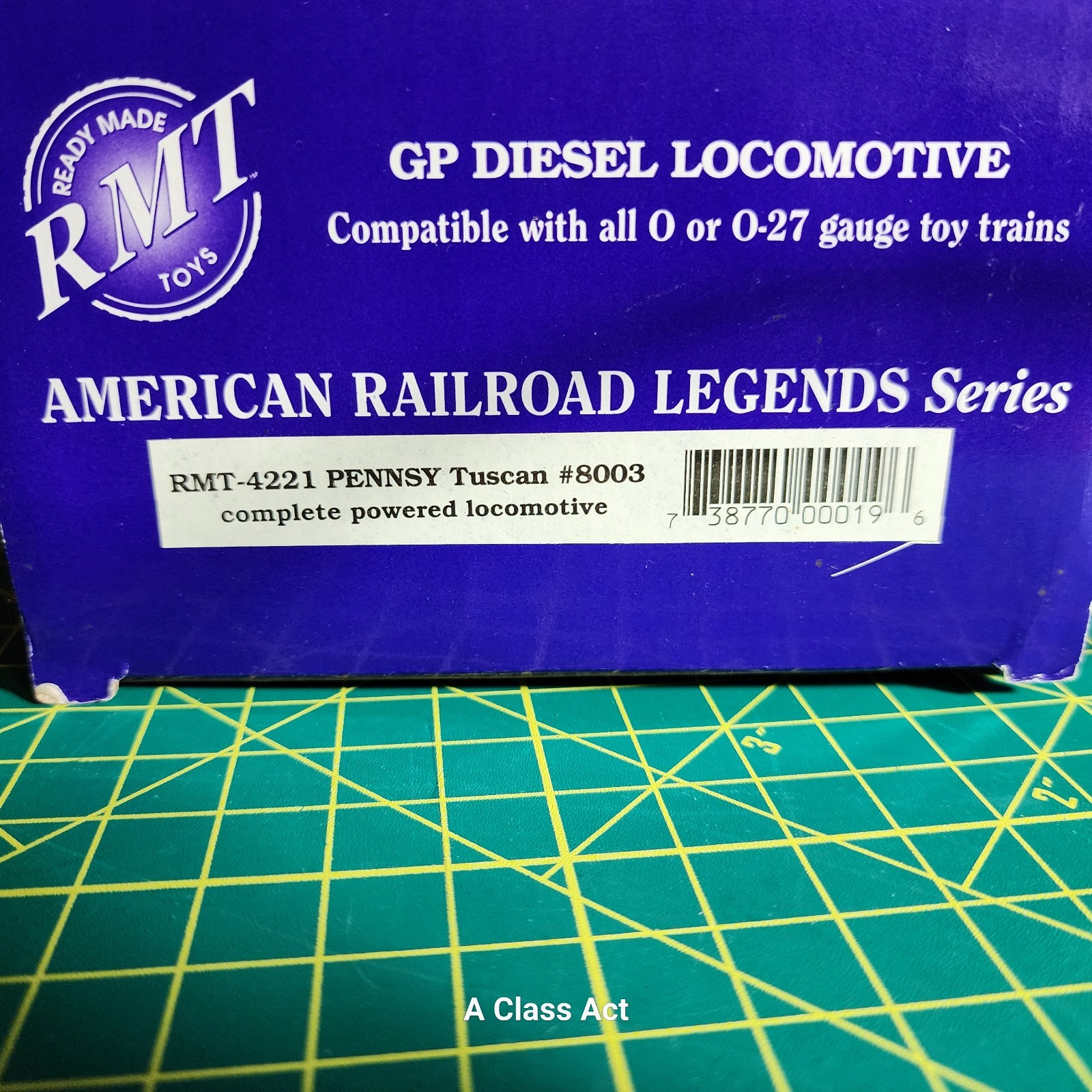 American Railroad Legends RMT-4221 Pennsylvania GP Diesel O Locomotive NEW M39