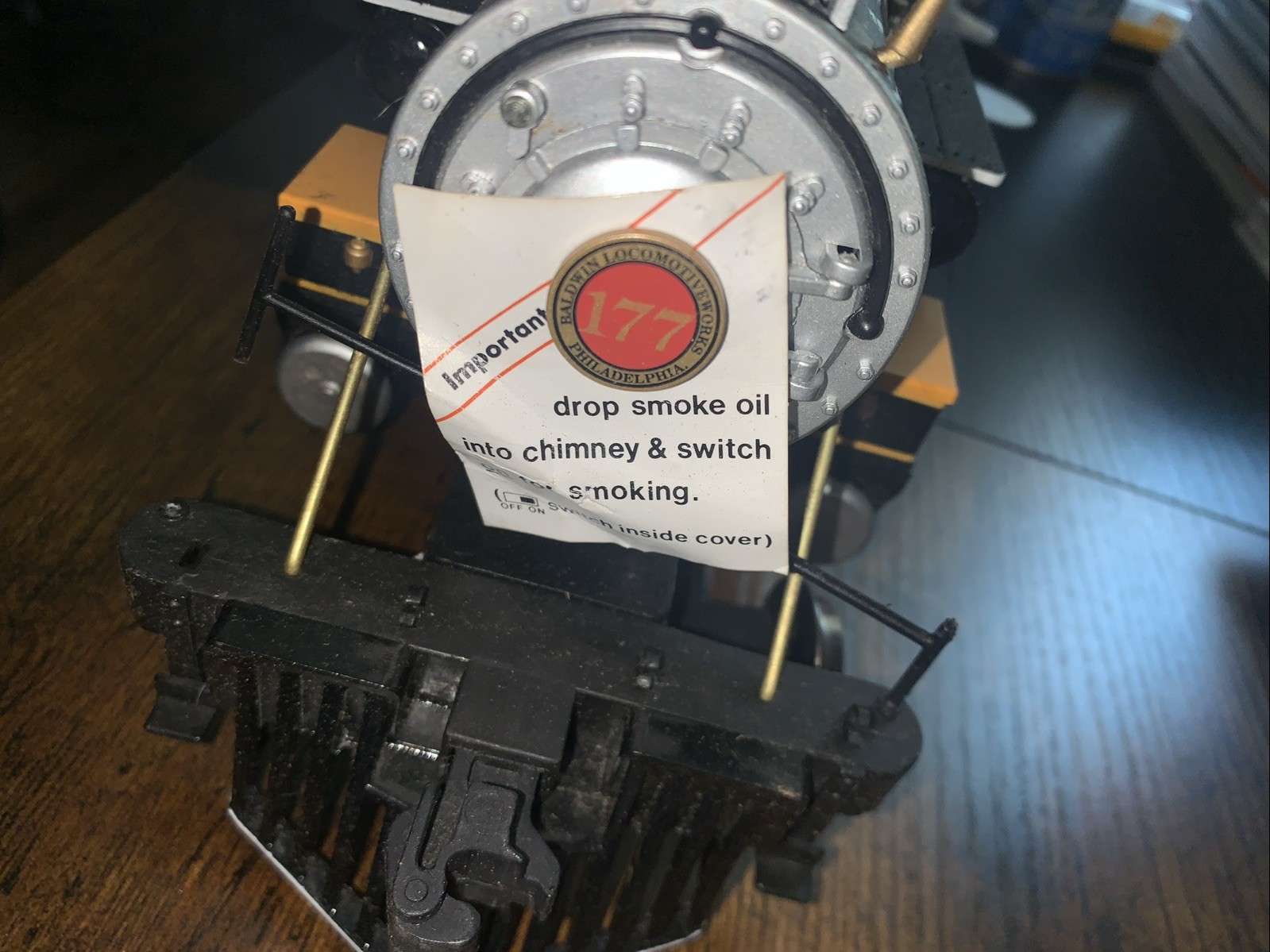 Vintage Steam Locomotive Model No. 177 – Large Display Train