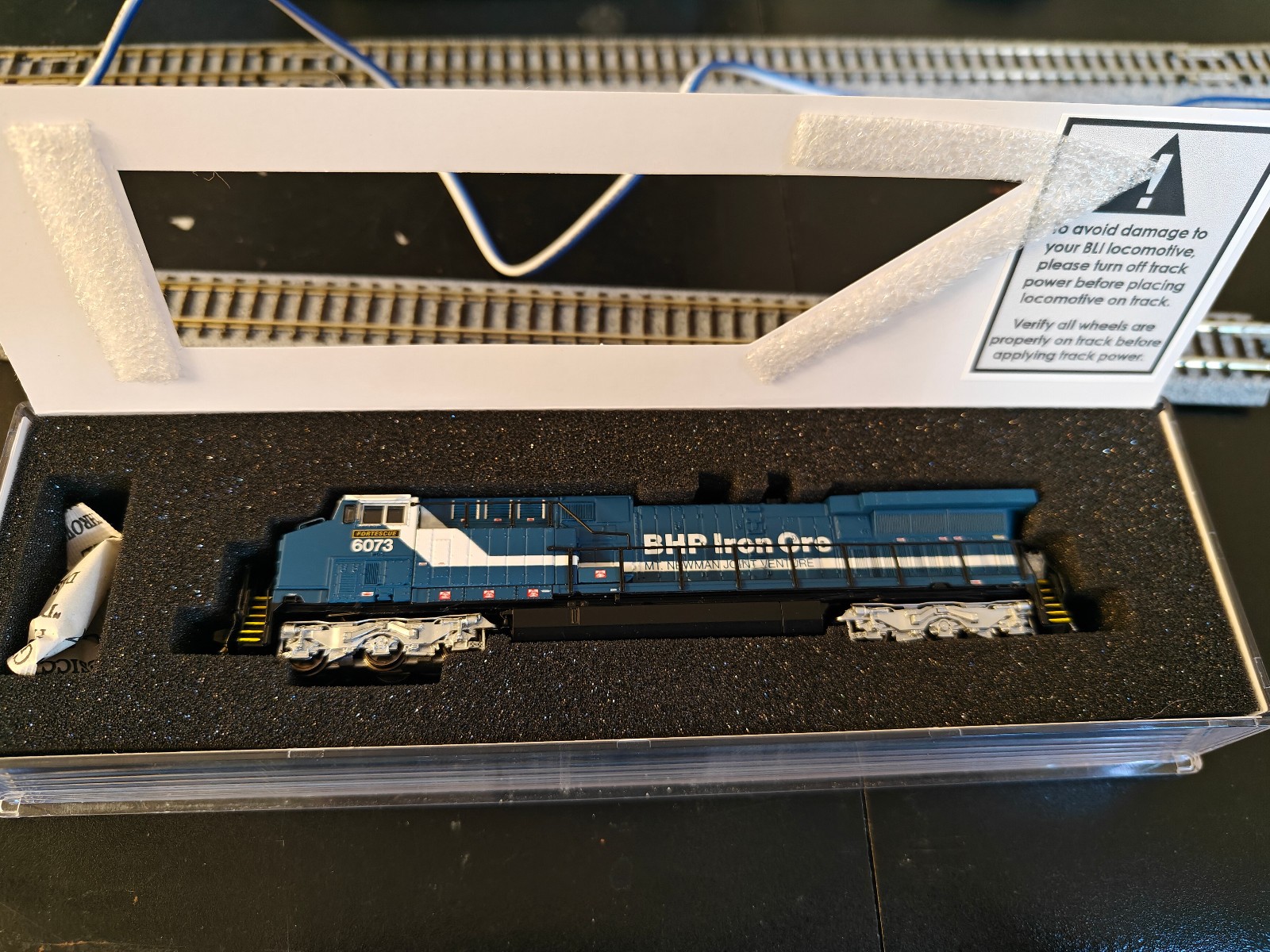 BLI 8571 N Scale GE AC6000 Diesel BHP Iron Ore 6073 DCC Sound