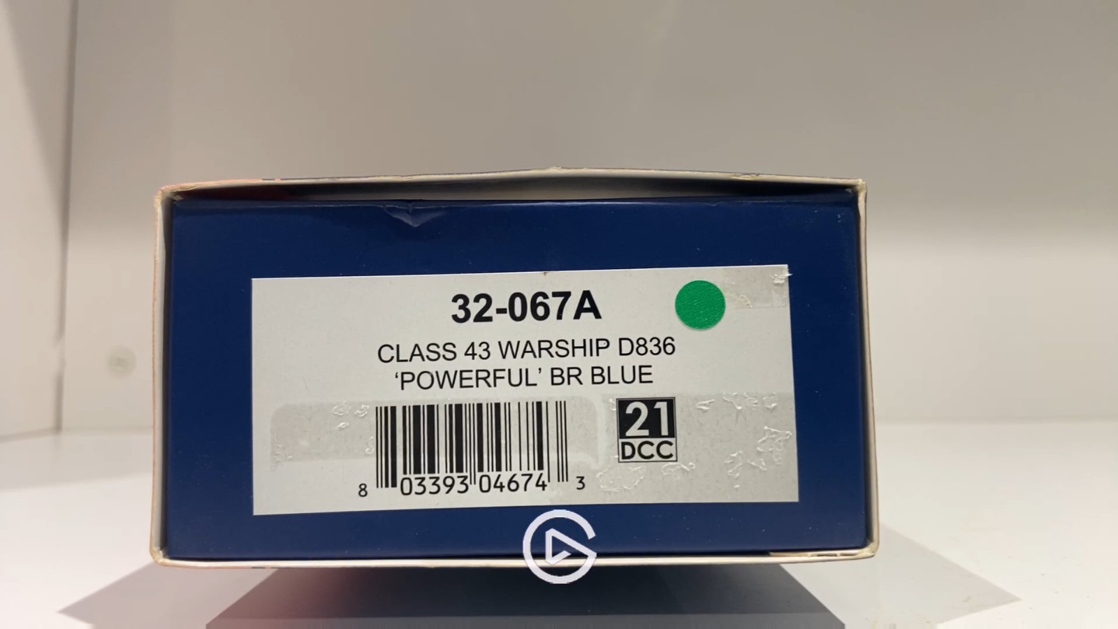 Bachmann Branchline 32-067A Class 43 Warship D836 in BR Blue DCC Ready Led Light