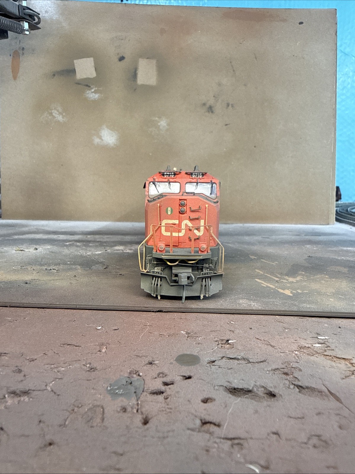 Ho Scale Custom Weathered Walthers CN EMD SD75I DCC Sound With Added Details