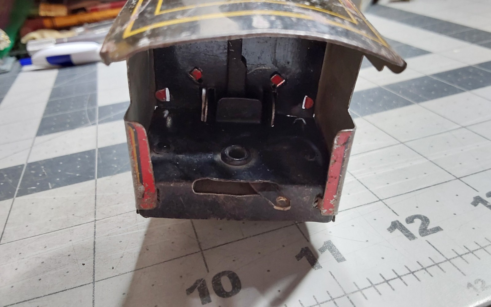 Modelcraft Tin Plate Keywind Tin Wind Up 0-4-0 O Gauge Locomotive AS IS