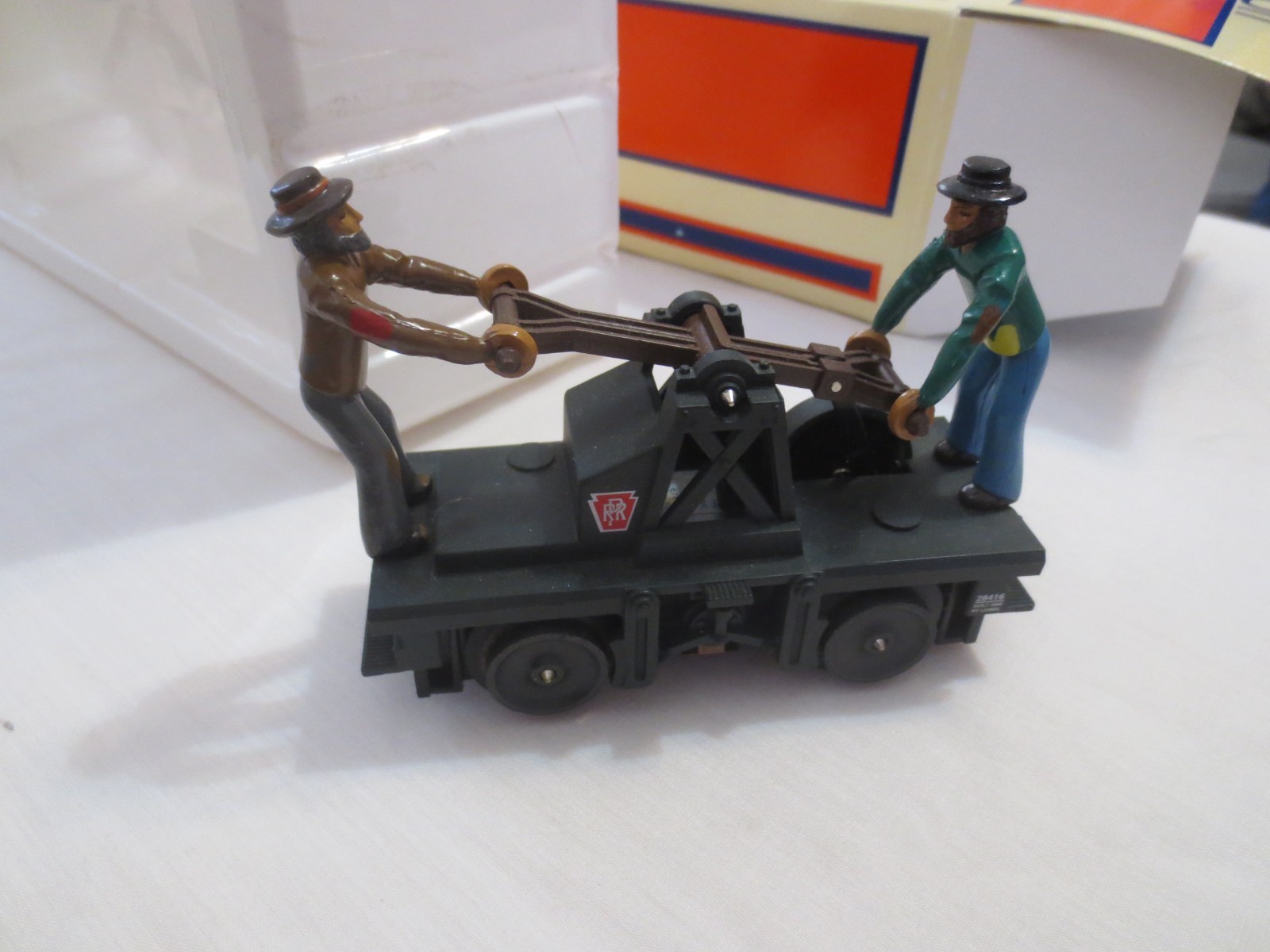 Lionel O Gauge Denver & Rio Grande Hobo Handcar 6-28416