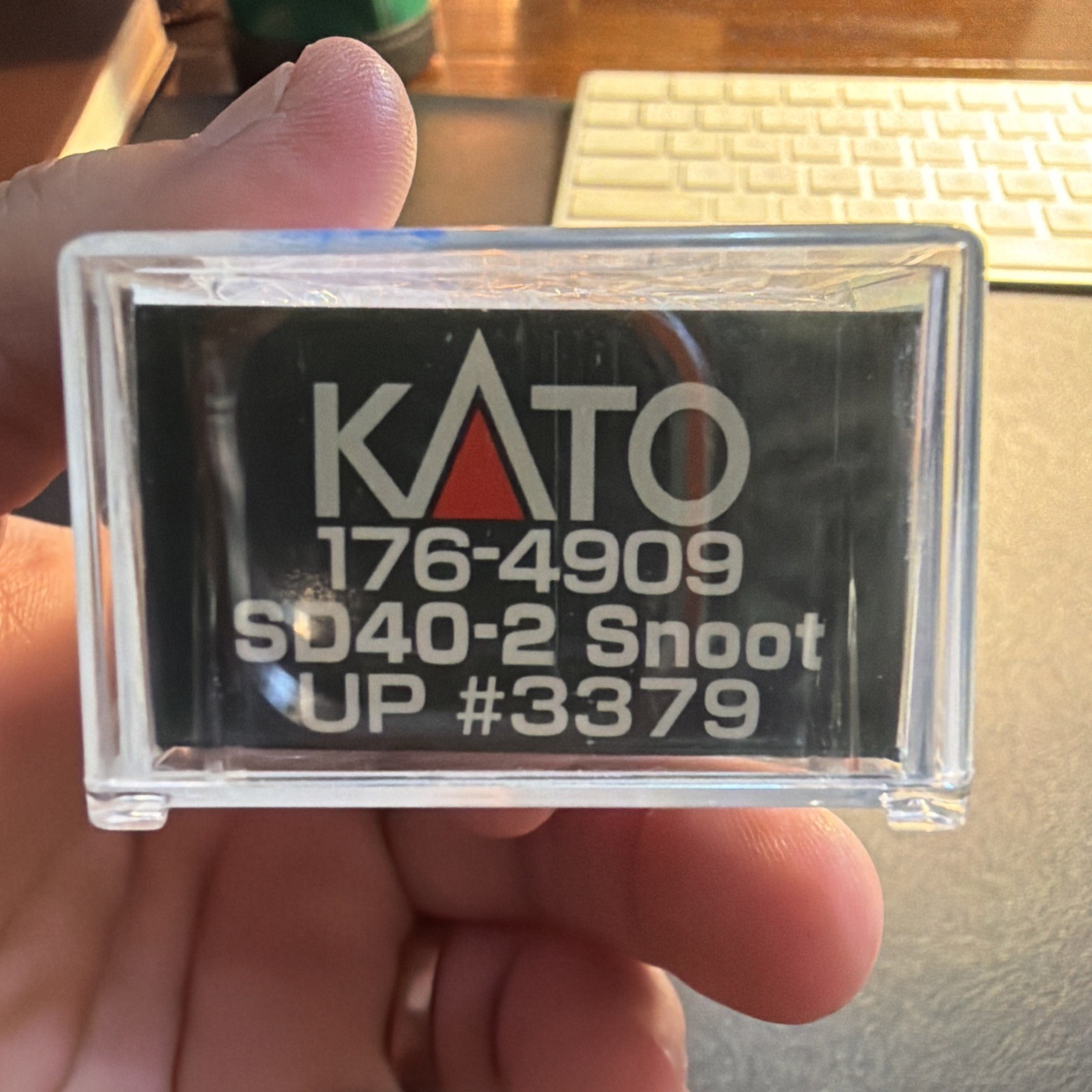 Kato N Scale SD40-2 Snoot Union Pacific #3379 (176-4909)