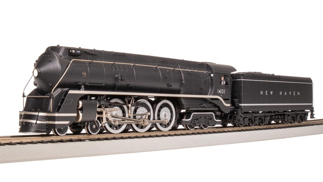 Broadway Limited 7870 HO New Haven I-5 Original Block Lettering Steam #1401