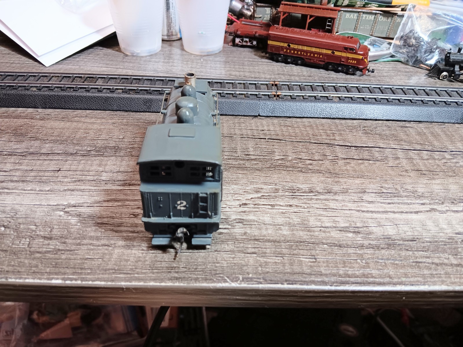 HO MVL 2 0-4-0 Steam Locomotive – Runs F&R
