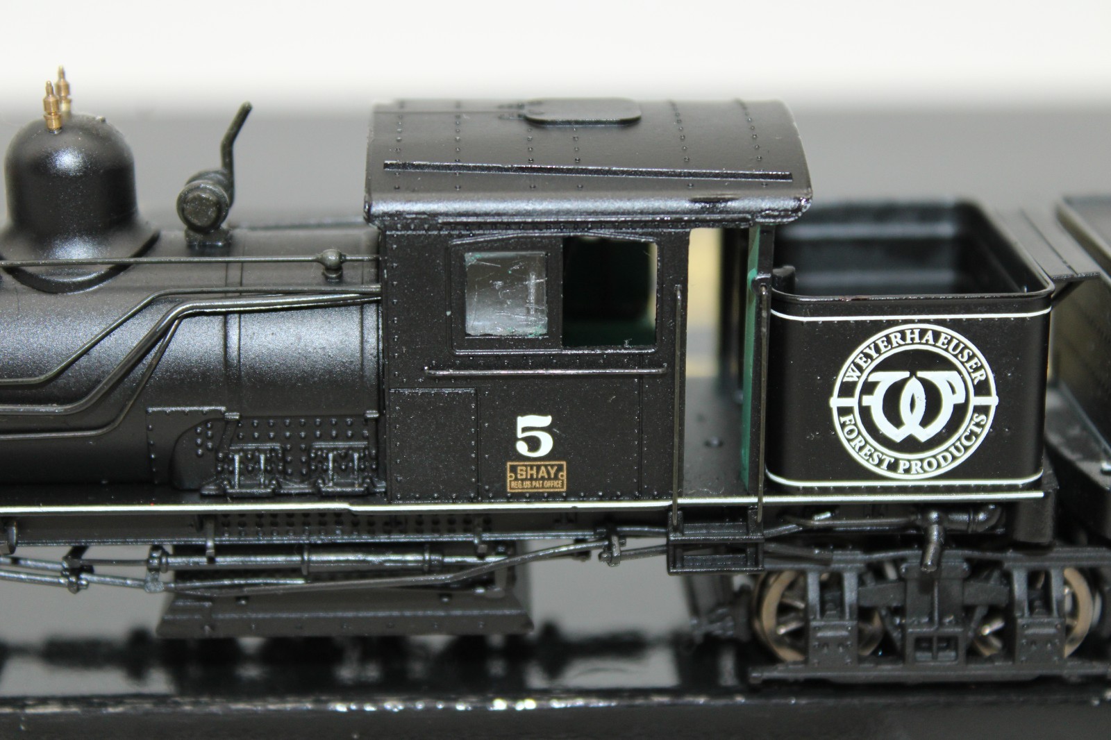 Bachmann HO Weyerhaeuser 80 Ton 3 Truck Shay Steam Locomotive #5 DCC Ready 81905