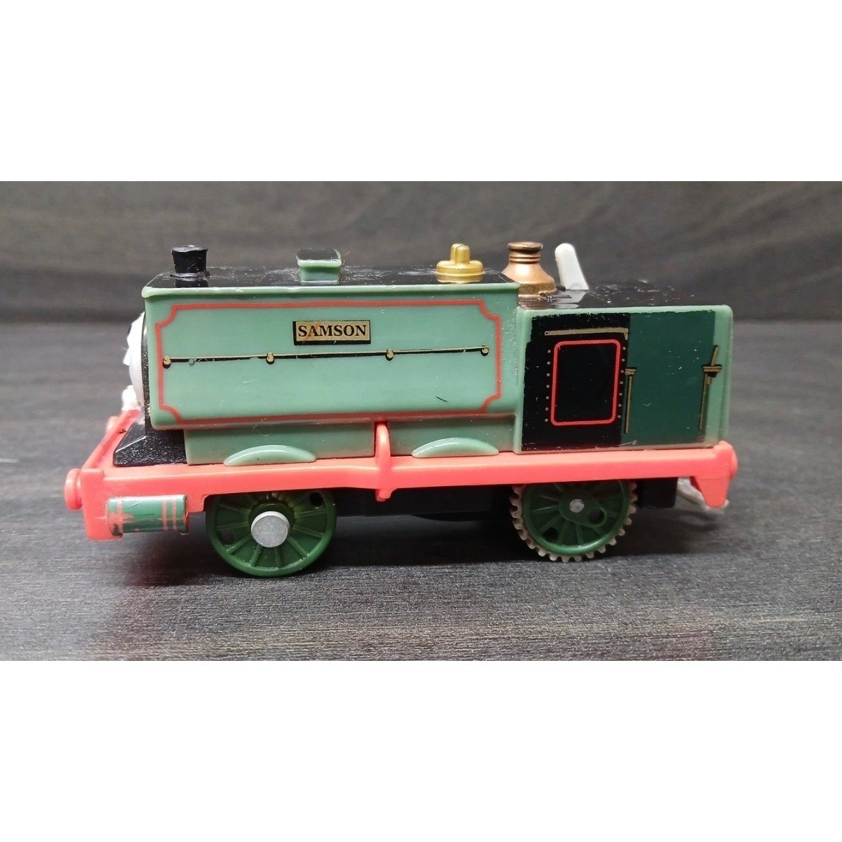 Thomas & Friends TrackMaster Samson Motorized Train Engine Green Mattel 2013