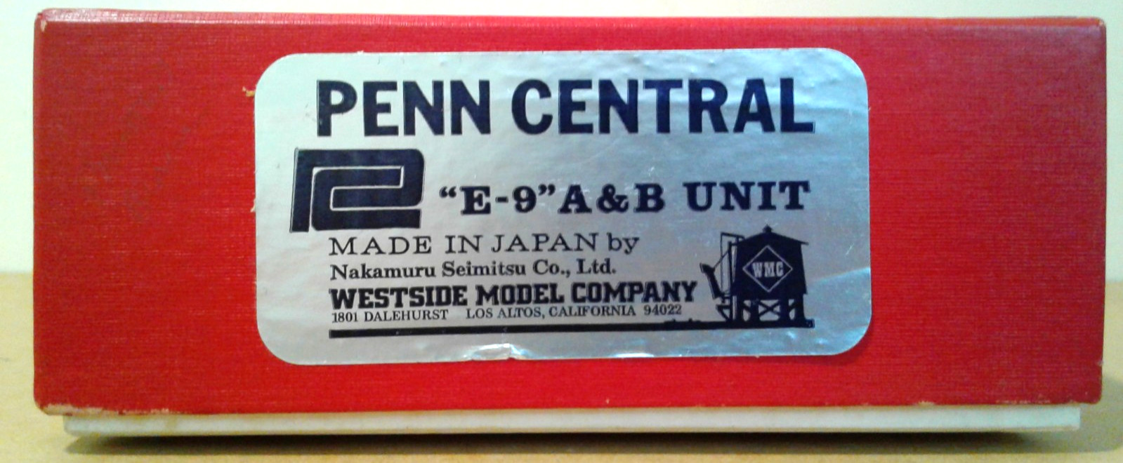 HO SCALE BRASS WESTSIDE MODEL COMPANY WMC E9/B SET PENN CENTRAL PC