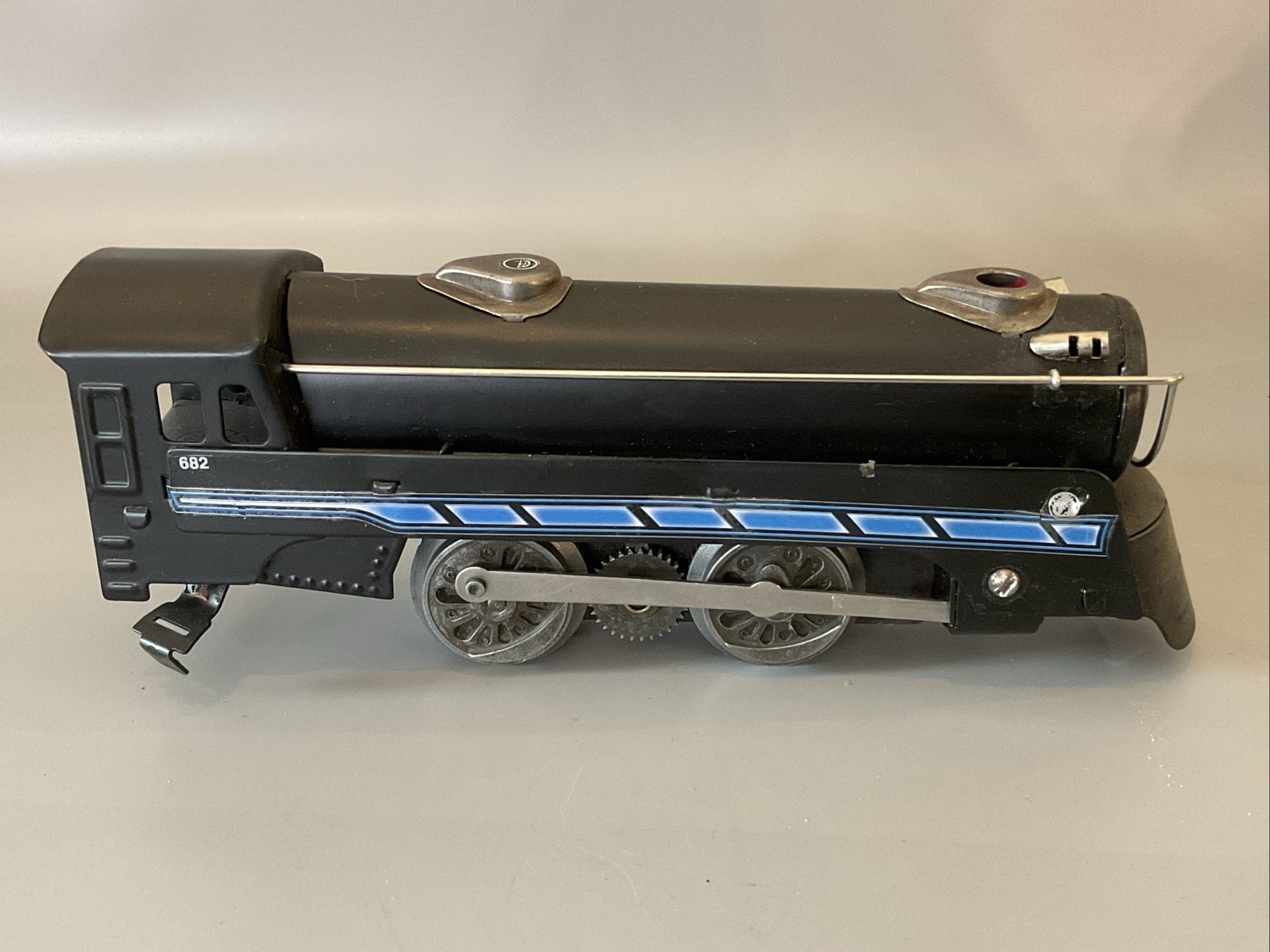 Vintage Marx O Gauge Locomotive Engine Metal Train Untested As-Is