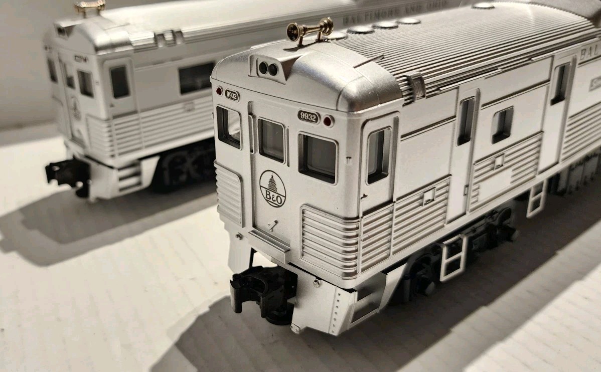Railking By MTH O Scale RDC BUDD Car Set Baltimore & Ohio 30-2144-0